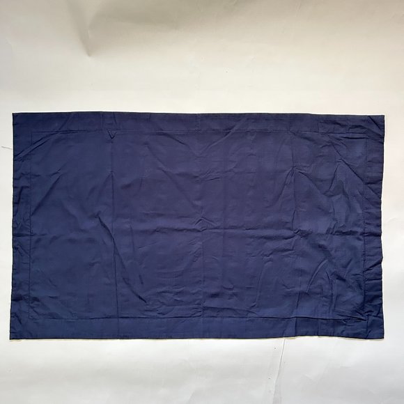 1 Ralph Lauren Glen Plaid Navy Blue king size Pillowcase Sham 100% cotton - Picture 1 of 11